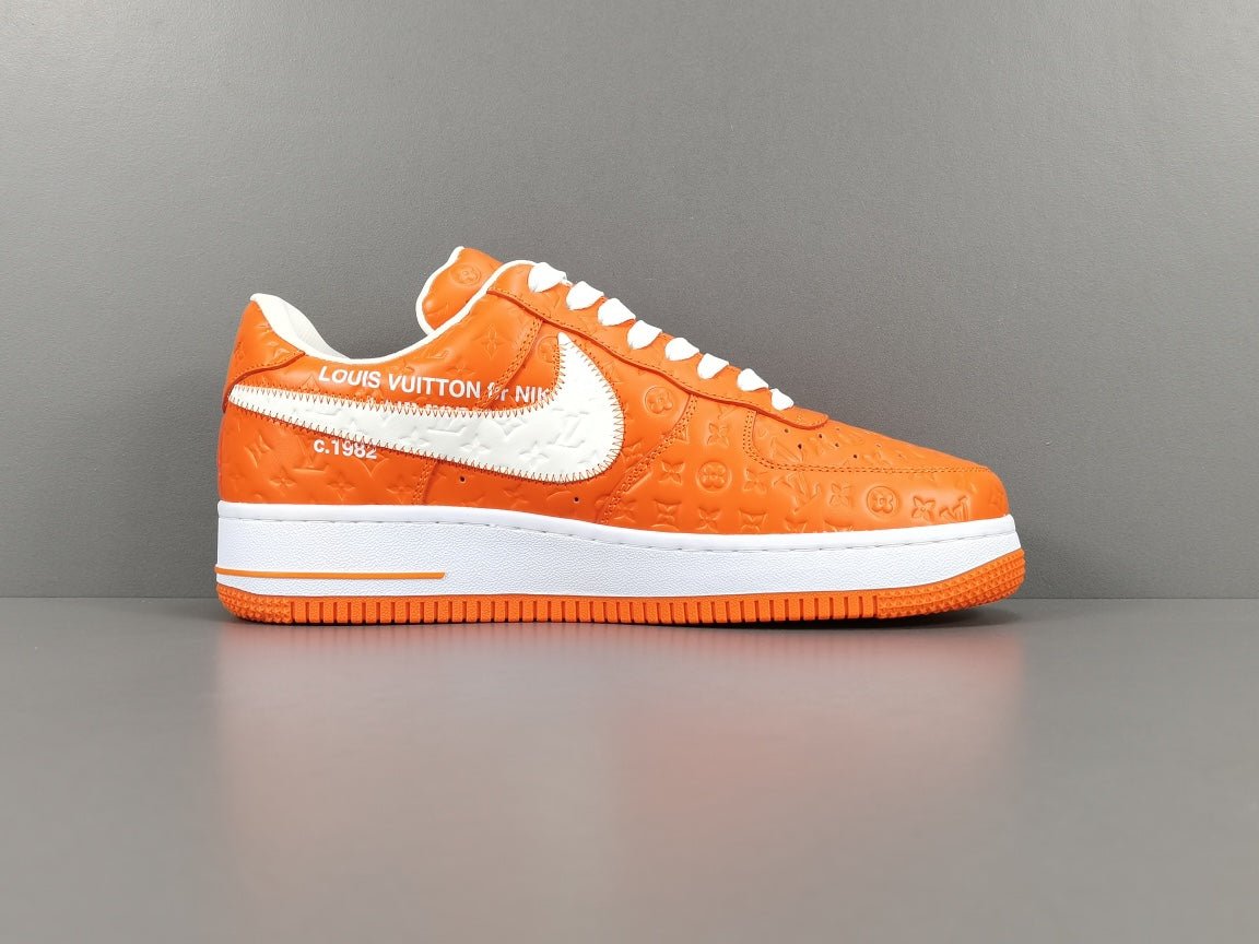 nike air force 1 x l**is V*t*n orange